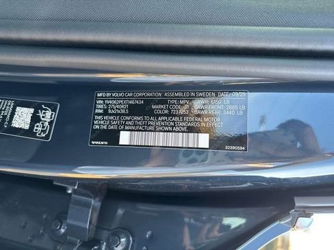 Used 2026 Volvo XC90 B6 Plus w/ Protection Package Premier AWD/4WD image 37