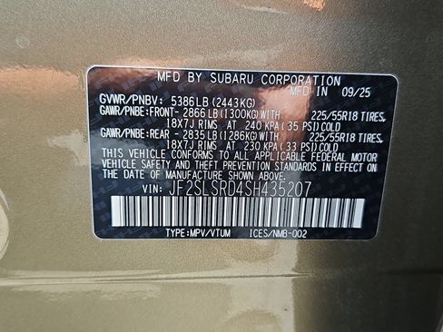 Certified 2025 Subaru Forester Limited AWD/4WD image 39