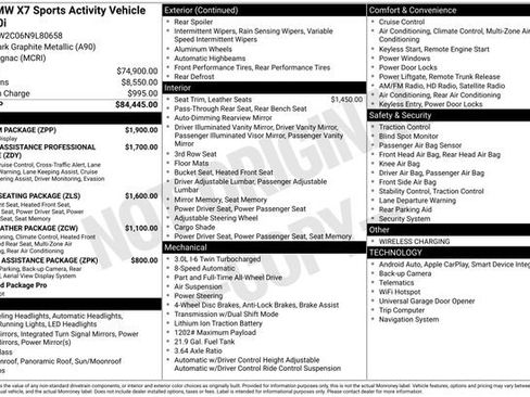 Used 2022 BMW X7 xDrive40i w/ Premium Package image 7