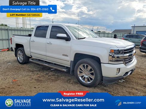 Used 2018 Chevrolet Silverado 1500 High Country w/ LPO, Protection Package AWD/4WD image 5