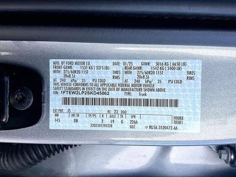 Used 2025 Ford F150 STX w/ Equipment Group 200A AWD/4WD image 24
