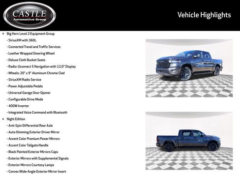 New 2026 RAM 1500 Big Horn AWD/4WD image 11