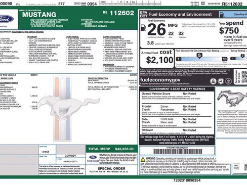 Used 2024 Ford Mustang Premium image 8