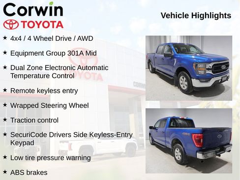 Used 2023 Ford F150 XLT w/ Equipment Group 301A Mid AWD/4WD image 11
