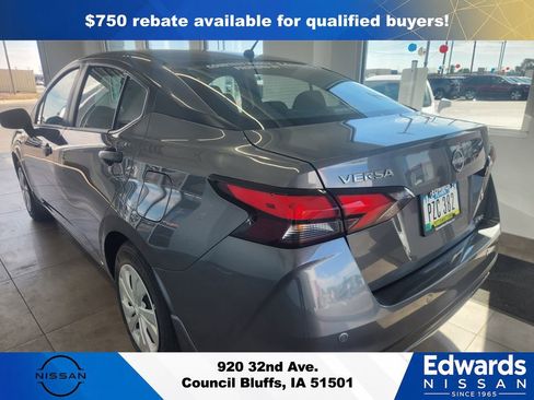 New 2025 Nissan Versa S w/ Trunk Package FWD image 6