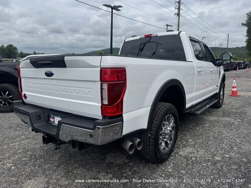 Used 2020 Ford F350 Lariat w/ Lariat Ultimate Package AWD/4WD image 8