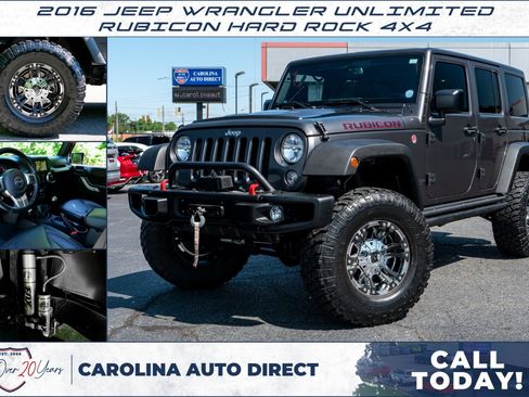 Used 2016 Jeep Wrangler Unlimited Rubicon AWD/4WD image 1