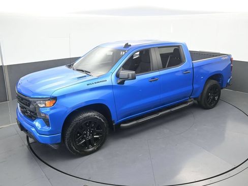 Used 2025 Chevrolet Silverado 1500 Custom w/ Turbomax Blackout Package AWD/4WD image 41