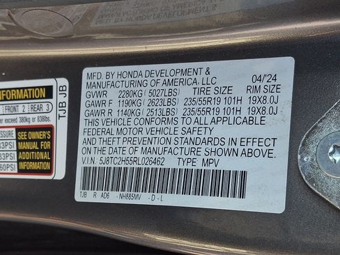 Certified 2024 Acura RDX w/ Technology Package AWD/4WD image 27