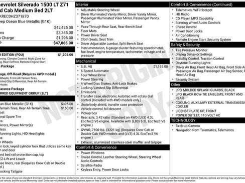 Used 2017 Chevrolet Silverado 1500 LT w/ All Star Edition image 7