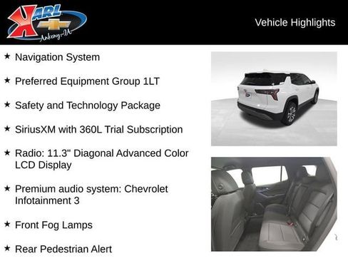 New 2026 Chevrolet Equinox LT w/ Safety and Technology Package FWD image 3