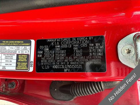 Used 2022 Kia Niro EX w/ Cold Weather Package FWD image 28