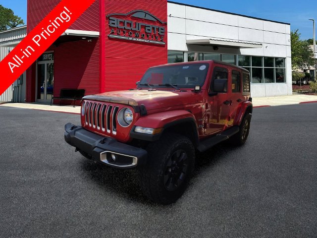Used 2018 Jeep Wrangler Unlimited Sahara AWD/4WD image 1