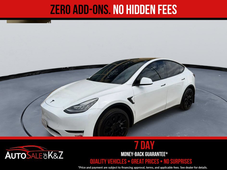 Used 2021 Tesla Model Y Long Range AWD/4WD image 1