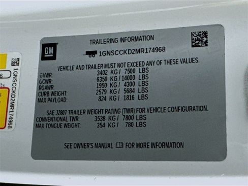 Used 2021 Chevrolet Suburban LT image 46