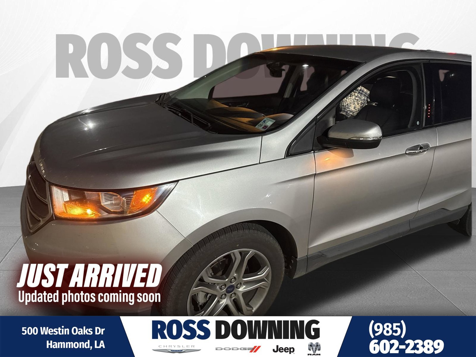 Used 2016 Ford Edge Titanium w/ Technology Package FWD image 1