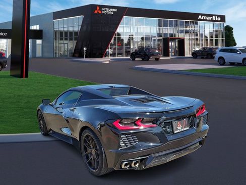 Used 2021 Chevrolet Corvette Stingray Preferred Conv w/ Chrome Exterior Badge Package RWD image 3