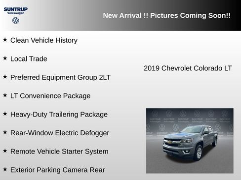 Used 2019 Chevrolet Colorado LT w/ LT Convenience Package RWD image 6