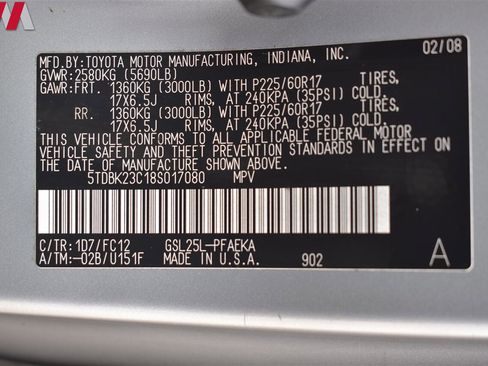 Used 2008 Toyota Sienna LE image 30