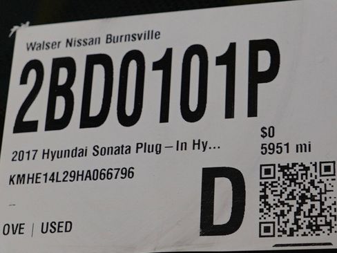 Used 2017 Hyundai Sonata Plug-In Hybrid FWD image 29