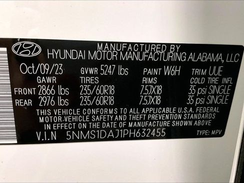 Used 2023 Hyundai Santa Fe SE AWD/4WD image 42