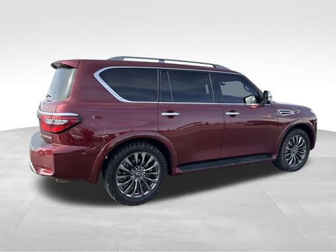 Used 2023 Nissan Armada Platinum w/ Captain's Chairs Package AWD/4WD image 2
