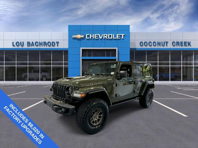 Used 2022 Jeep Wrangler Unlimited Rubicon w/ Xtreme Recon 35" Tire Package AWD/4WD image 4