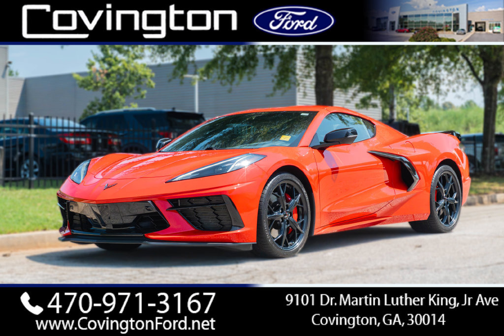 Used 2021 Chevrolet Corvette Stingray Preferred Cpe w/ Z51 Performance Package RWD image 1