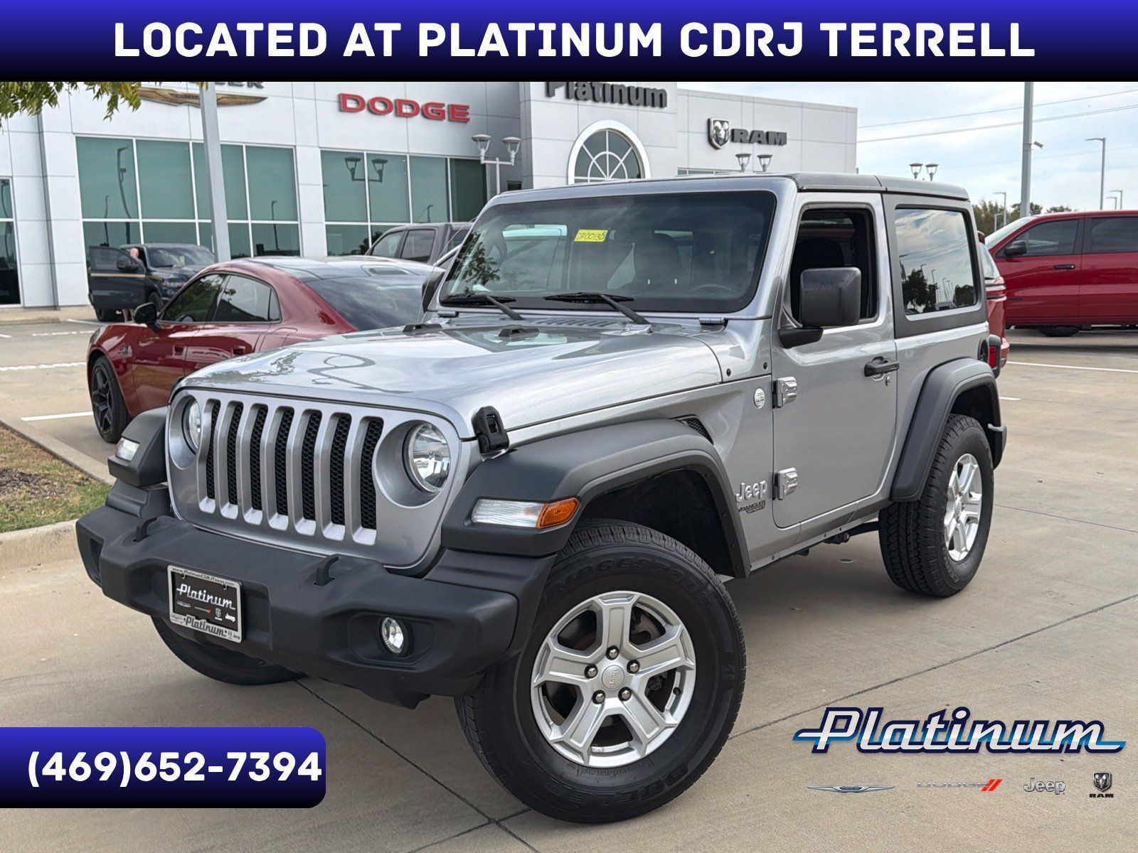 Used 2020 Jeep Wrangler Sport AWD/4WD 360° Tour