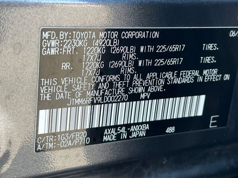 Certified 2020 Toyota RAV4 LE AWD/4WD image 28