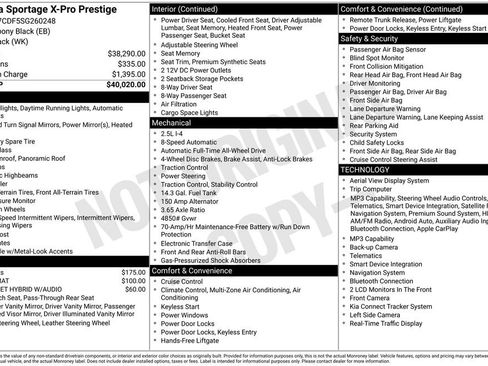 Used 2025 Kia Sportage X-Pro Prestige AWD/4WD image 5