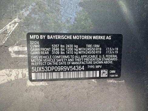 Used 2024 BMW X3 xDrive30i w/ Premium Package AWD/4WD image 15
