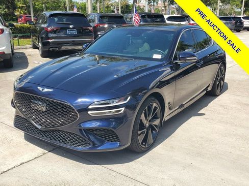 Used 2023 Genesis G70 2.0T w/ Sport Prestige Package AWD/4WD image 3