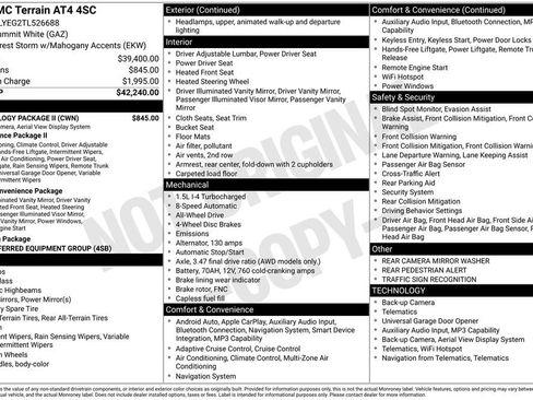 New 2026 GMC Terrain AT4 w/ Technology Package II AWD/4WD image 5