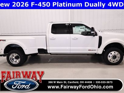 New 2026 Ford F450 Platinum