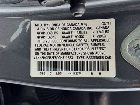Used 2012 Honda Civic LX image 29