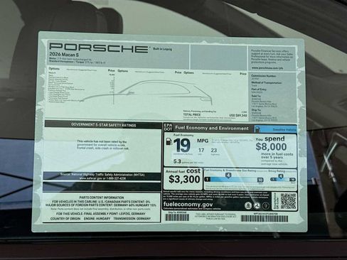 New 2026 Porsche Macan S AWD/4WD image 26