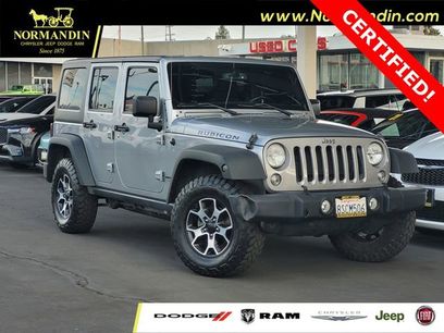 Certified 2015 Jeep Wrangler Unlimited Rubicon w/ Connectivity Group