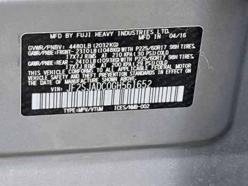 Used 2016 Subaru Forester 2.5i Premium w/ All-Weather Package AWD/4WD image 24