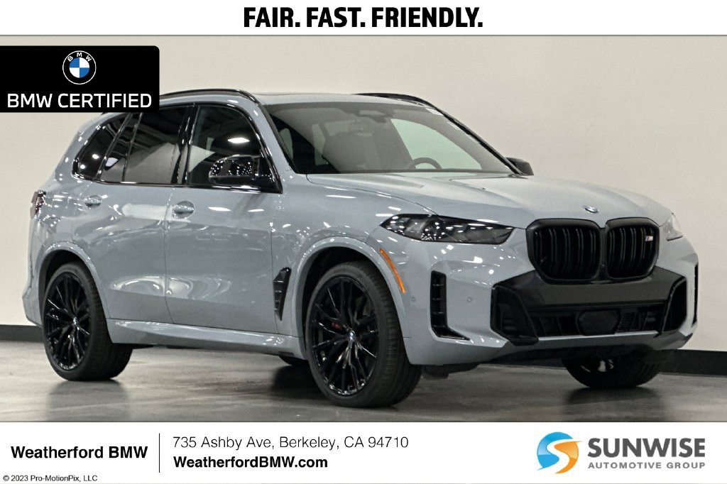 Certified 2024 BMW X5 M60i AWD/4WD image 1
