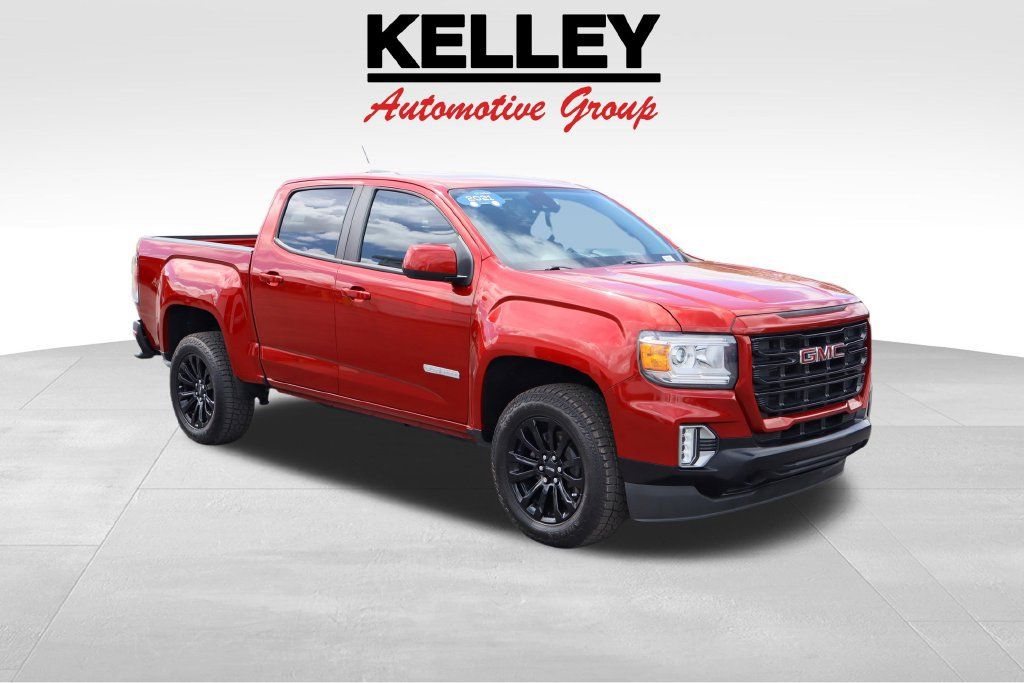 Certified 2021 GMC Canyon Elevation w/ Driver Alert Package RWD image 1