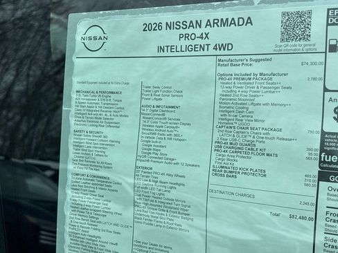 New 2026 Nissan Armada PRO-4X image 3