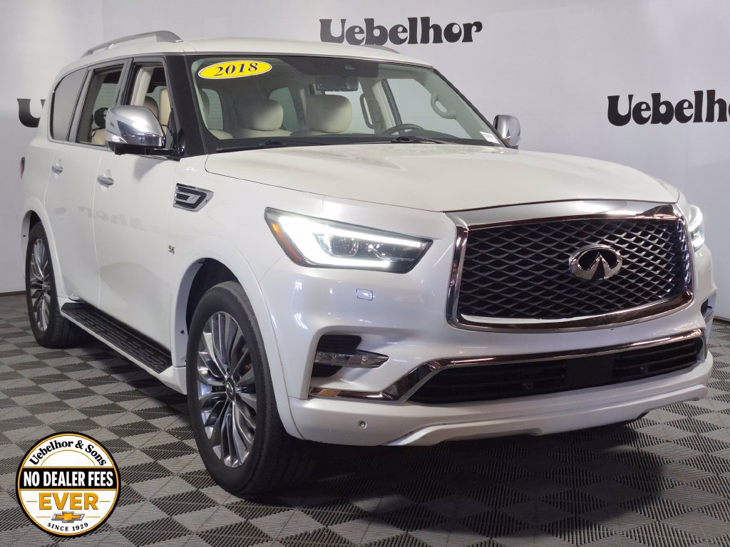 Used 2018 INFINITI QX80 4WD w/ Deluxe Technology Package 360° Tour