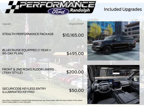 New 2027 Ford Expedition Max Platinum w/ Stealth Performance Package AWD/4WD image 4