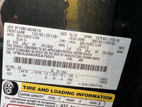 Used 2024 Ford Expedition Limited AWD/4WD image 37