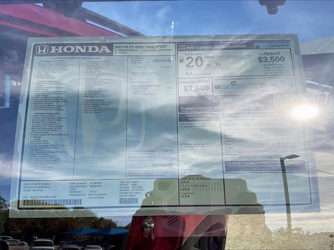 New 2025 Honda Pilot TrailSport image 21