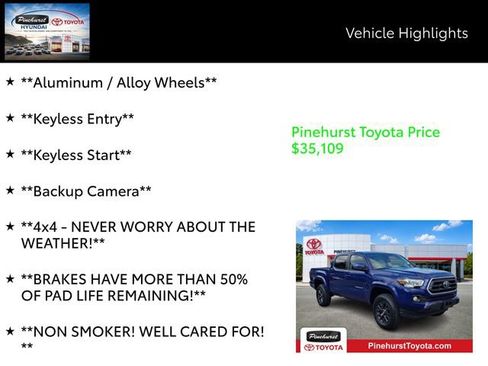 Certified 2023 Toyota Tacoma SR5 AWD/4WD image 14
