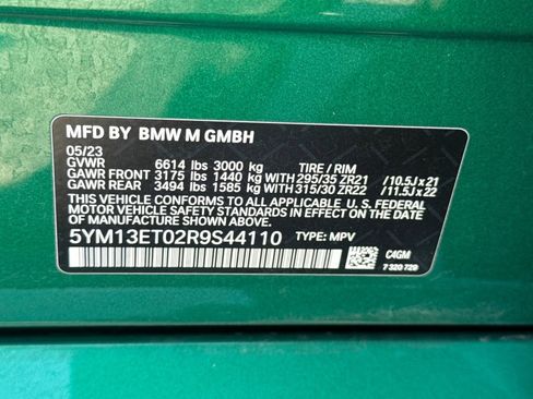 Used 2024 BMW X5 M Competition w/ Executive Package image 20