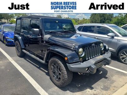 Used 2016 Jeep Wrangler Unlimited Sahara
