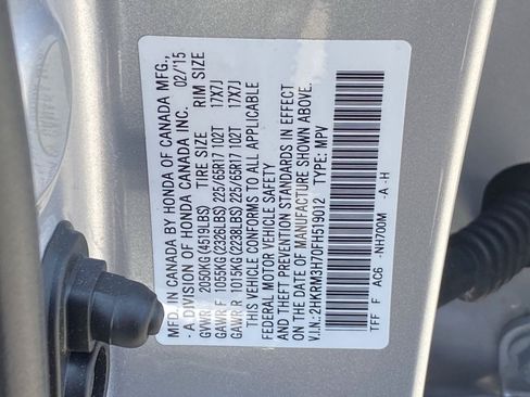 Used 2015 Honda CR-V EX-L image 34